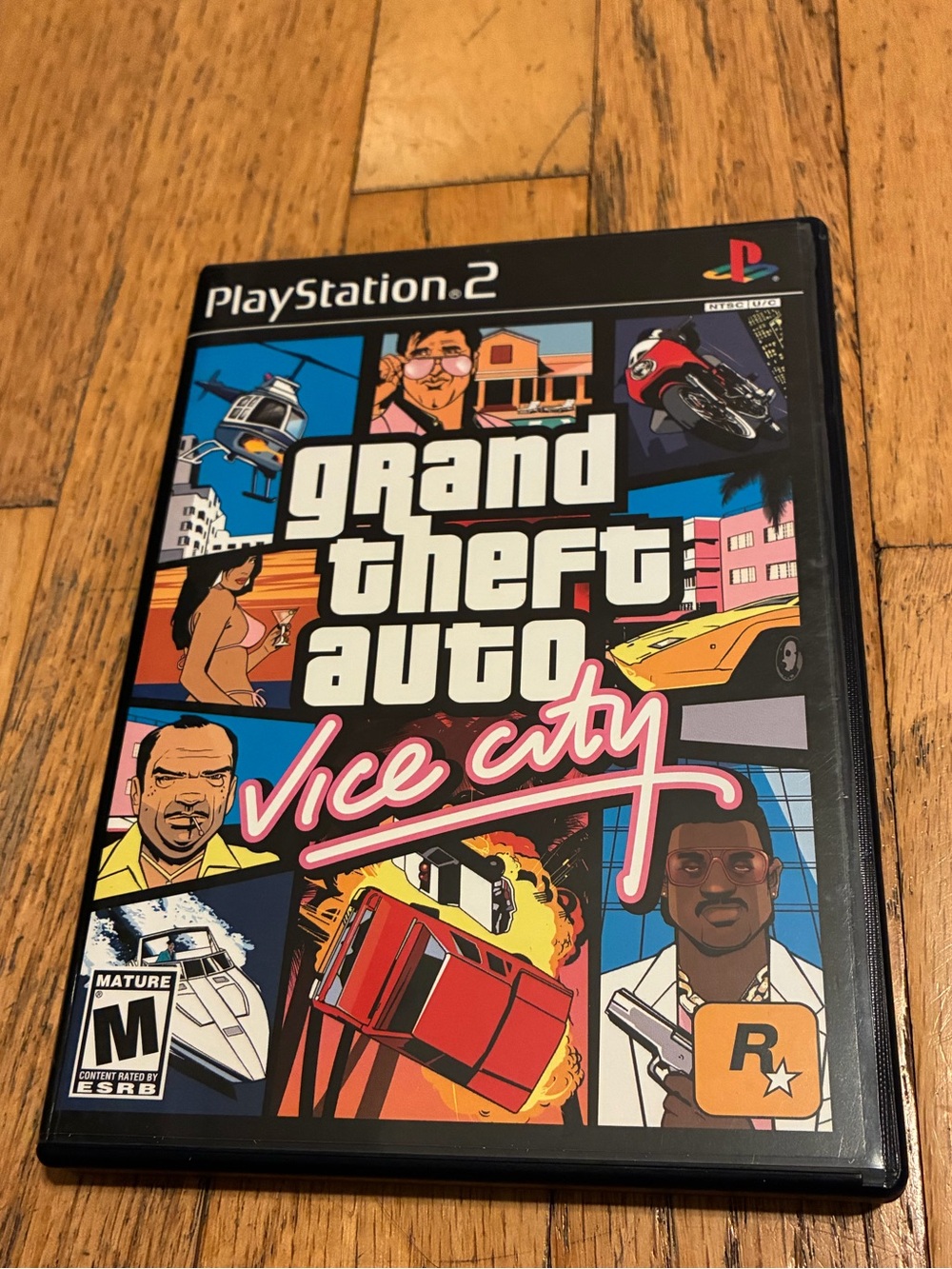 Sony PlayStation 2 Grand Theft Auto: Vice City - CASE AND MANUAL ONLY!